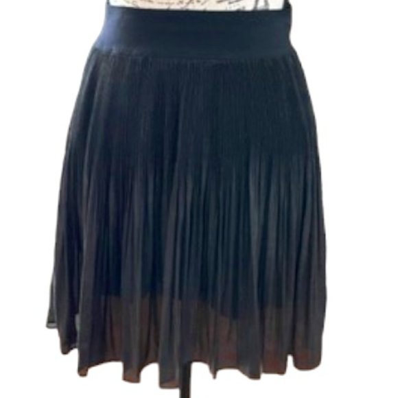 Free People accordion (pleated) skirt with elastic waist. - Picture 1 of 6